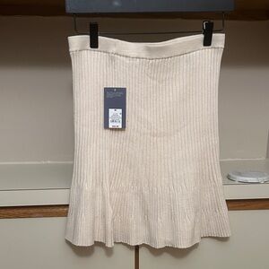 Universal Thread Mini Sweat Skirt Cream | NWT